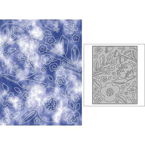 New Spotted Tulip Flower Plate Craft Embossing Mold 2021 Metal Cutting Dies for DIY Decorative Scrapbooking Album Card Making