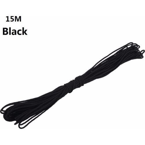15/31/100M 2mm Dia Single Strand Survival Paracord 550 Parachute Cord Tinder Outdoor Hiking Camping Clothes line Tying Rope