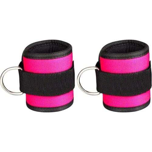 Ankle Straps for Cable Machines, Adjustable Comfort fit, Reinforce D-Ring-Premium Ankle Cuff to Improve Abdominal Muscle