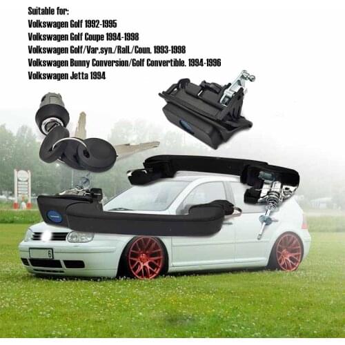Suit Lock System for VW Golf Mk3 1992-19981Jetta 1994 1H0837207B 1H0905855A 1H6827571A