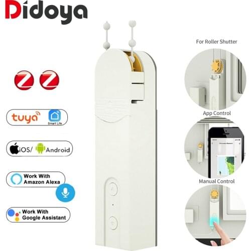 Smart Motorized Chain Roller Blinds Tuya WiFi Remote Voice Control Shade Shutter Drive Motor Work With Alexa/Google Home