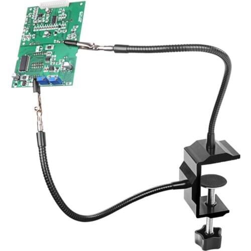 Vise Workbench Aluminum Stand Soldering Iron Bracket Soldering Station Sub-Circuit Board Soldering Station Two Jaws