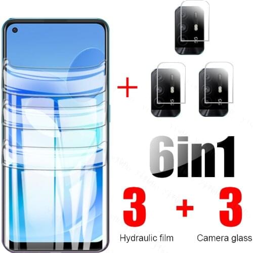 For Oppo A95 5G Hydrogel Film For Oppo A53s Camera Lens Screen Protector for Oppo A94 A74 A53 A15 Reno 5 Lite 4Lite Cover Case