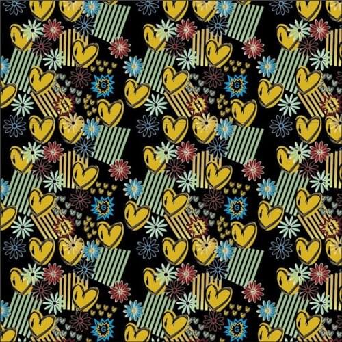 Stretch bikini fabric dress abstract graffiti pattern custom printing diy hand stitching fabric DZ005 womens clothing