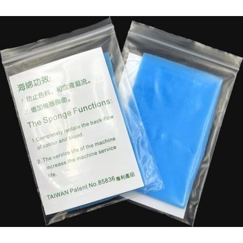 10pcs Original Taiwan Sponge Slice for G-8650 G-9740 Tattoo Machine G8650 Giant Sun G-9410 Sunshine Permanent Makeup Machine