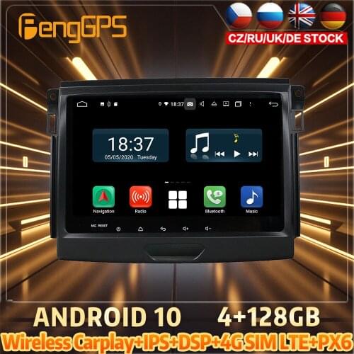128G Android10 PX6 DSP For Ford Transit 2017 2018 Car DVD GPS Navigation Auto Radio Stereo Video Multifunction CarPlay HeadUnit