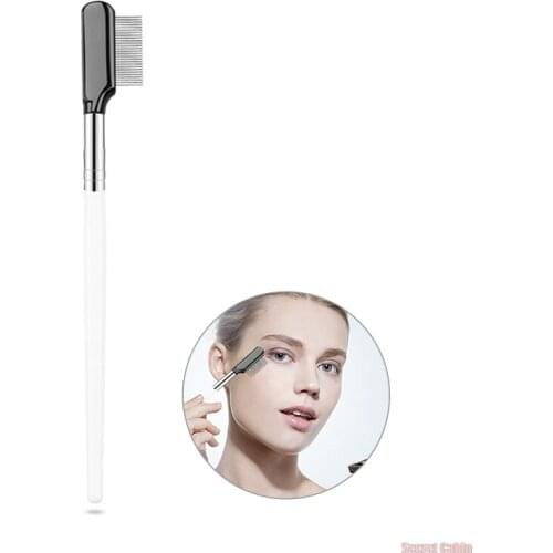 Eyelash Curler Beauty Makeup Lash Separator Metal Eyelash Brush Cosmetic Tool