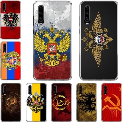 Armenia russia Flag coat of arms Phone Case For Huawei P10 P20 P30 P40 Mate 30 20 10 Lite Pro P Smart Z Plus 2019 2018 Cover Coq