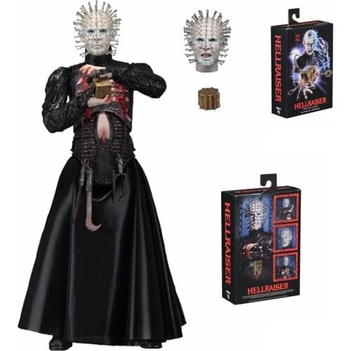 Hellraiser Pinhead Elliott Spenser Joints Movable 7-inches Action Figure Model Ornaments Toys Adult Collection