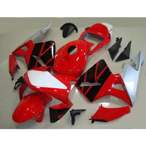 Racing version Fairing kit for HONDA CBR600RR F5 03 04 CBR 600RR CBR 600 2003 2004 ABS Red black silver Fairings set+Gifts HG40