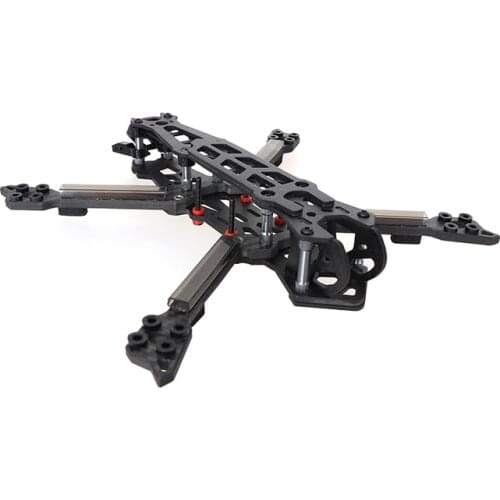 HSKRC Assassin 225mm 5inch FPV Frame Kits 5mm Arm Fits 20/30.5mm Dual Stacks for RC FPV Racing Freestyle 5inch 4S 6S Drones