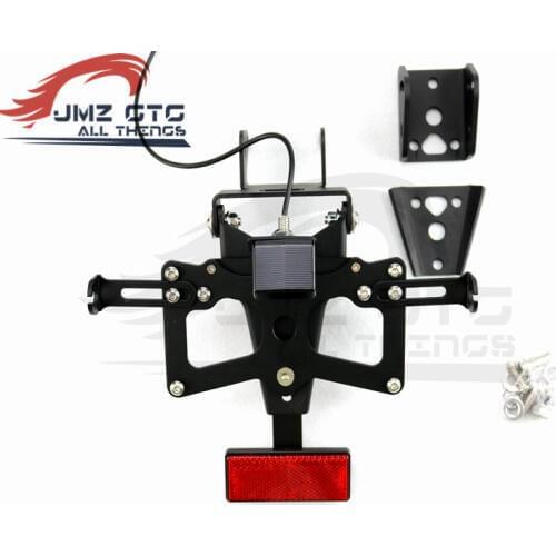 CNC Motorcycle License Plate Holder indicator With Led Lamp For YAMAHA R1 R1M R1S 2015 2016 2017 2018