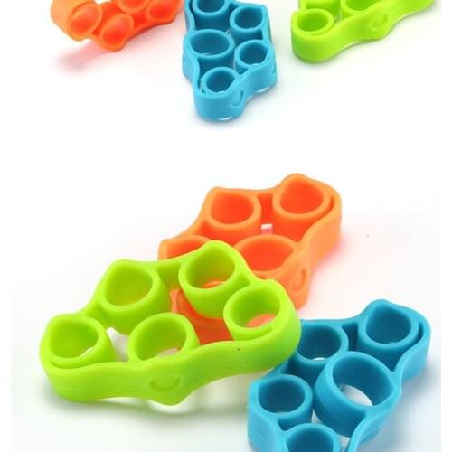 Hand Gripper Silicone Finger Expander Exercise Hand Grip Wrist Strength Trainer Finger Exerciser Resistance Bands Fitness