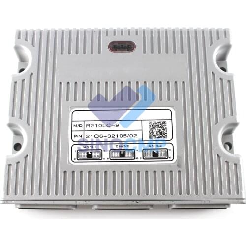 R210LC-9 MCU Controller Computer Borad 21Q6-32105 21Q6-32102 for Hyundai Excavator , 1 year warranty