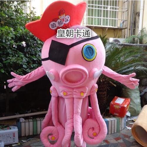 Octopus Devilfish Octopoda Octopi Mascot Costumes Cartoon Apparel Carnival Character Suit Fancy party dress