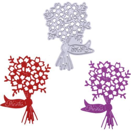 PUNCH DIES Flower Metal Cutting Dies For Scrapbooking Stencils DIY Album Cards Decoration Embossing Folder Die Cuts CUTTER Tools