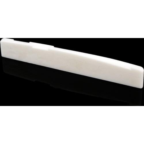Musiclily Bone Acoustic Guitar Saddle, 76x3x13mm (2 Pieces)