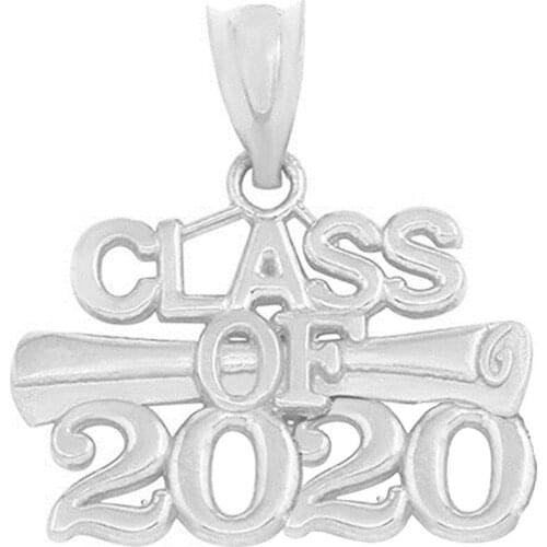 DOUBLE NOSE new arrival fashion Class of 2020 charms school students graduate pendant diploma jewelry memory accessory for diy