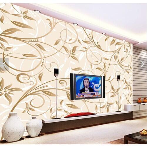 Custom retro wallpaper, decorative pattern for the living room bedroom TV background wallpaper vinyl papel de parede