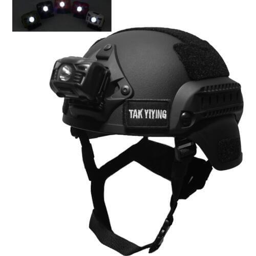 TAK YIYING Airsoft Helmet Paintball LED Helmet Light Modular Airsoft Helmet Accessories