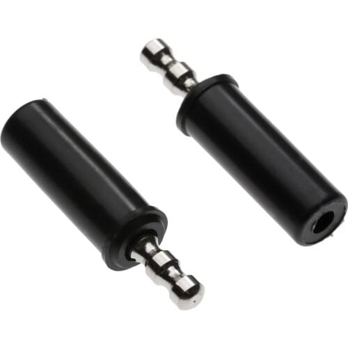 2Pcs/lot 9mm To 3mm Tobacco Pipe Stem Filter Converter Pipe Filters For Smoking Pipe Tobacco Pipe Plastic + metal