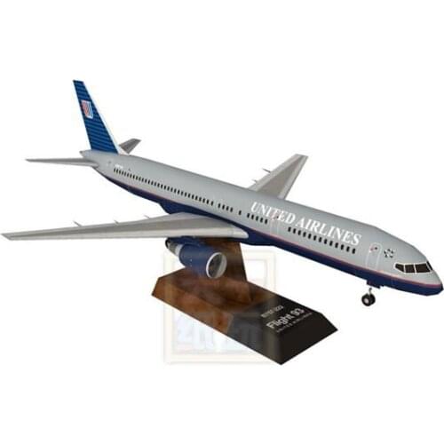 Boeing 757 Aircraft 3D Paper Model DIY Manual Class Origami Toy
