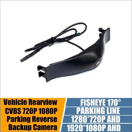 CCD HD Car Front View Camera For Audi A6L 2016 Vehicle Camera Night Vision Waterproof Parking Wide Angle Logo Embedded Side View