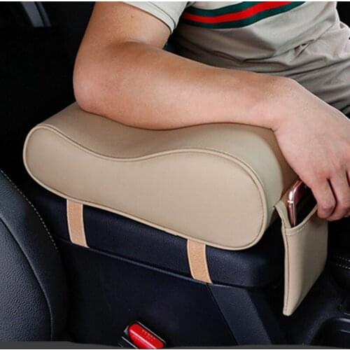 Car Armrests Cover Pad Console Arm Rest Pad For Porsche Cayenne Macan Macan S Panamera Cayman Carrera Porsche911 918 Boxster