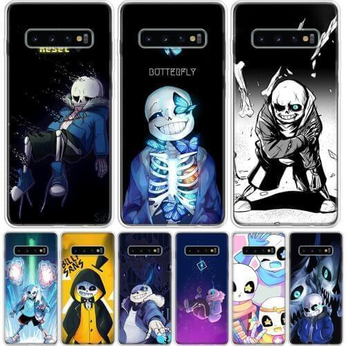 Undertale sans doggo Cover Phone Case For Samsung Galaxy A51 A71 A50 A10 A20E A30 A40 A70 M30S A01 A21 A6 A7 A8 A9 Plus + Coque