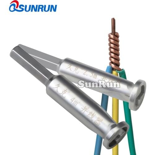 Electrician fast peeling and lines twist wire tool 5 wires no flaying merge electric wires