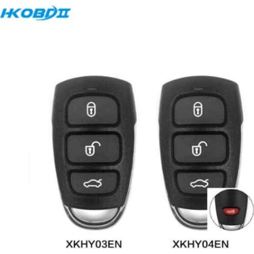 HKOBDII Xhorse VVDI Wire XK XKHY04EN Remote Universal VVDI2 Car Key Remote for Xhorse VVDI Mini Max Key Tool forHyundai Style