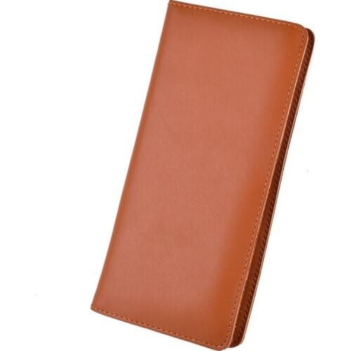 New Simple Women Wallets Genuine Leather Long Girls Clutch Wallet Fashion Top Quality Card Holder Purse Female