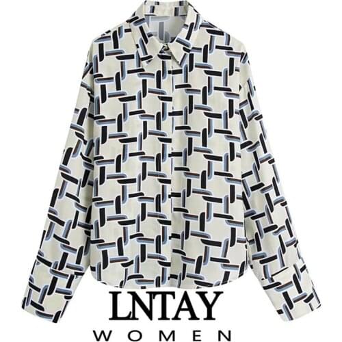 Блузки с принтом LNTAY China At AliExpress
