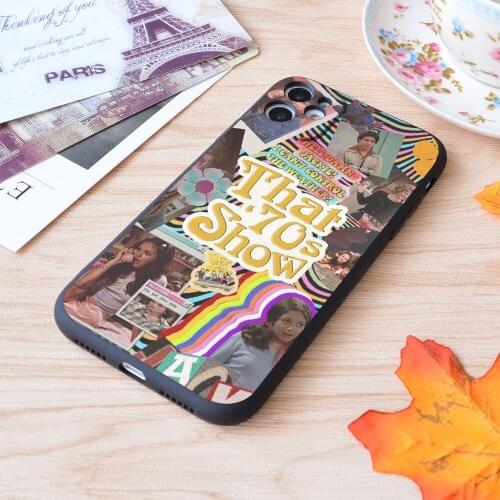 For iPhone That 70s Show Collage Print Soft Matt Apple iPhone Case