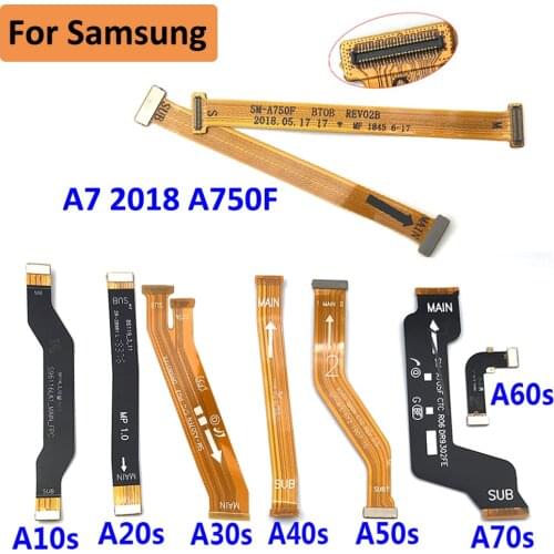 For Samsung Galaxy A7 2018 A750 A750F A10S A20S A30S A40S A50S A60S A70S Main Board Motherboard Connector LCD Display Flex Cable