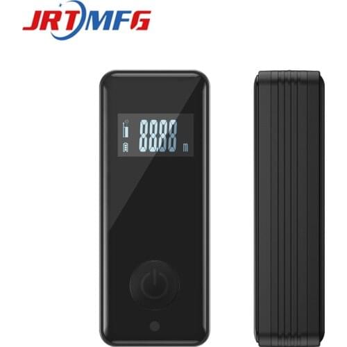 JRTMFG Laser Distance Meter Mini Size USB Charging Multi-unit Electronic Measurement Home Industry Handheld Laser Rangefinder