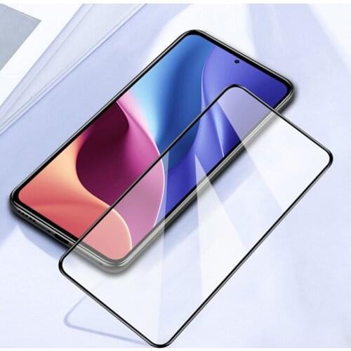 9H Clear Tempered Glass For Redmi K40 Pro Screen Protector Black Border For Redmi K30 Pro K30i Redmi K30 5G Glass Full Cover