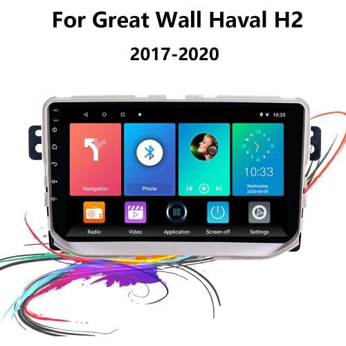 Eastereggs For Great Wall Haval H2(Red label) 2017-2020 2 Din 9 Inch android Car Stereo WIFI GPS Navigation Multimedia Player