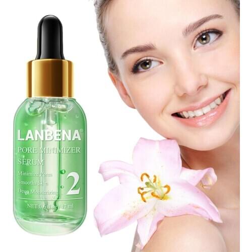 LANBENA Removing blackhead nasal liquid Pores Contraction Face Serum Moisturizing Whitening Essence Face Care products hotsale