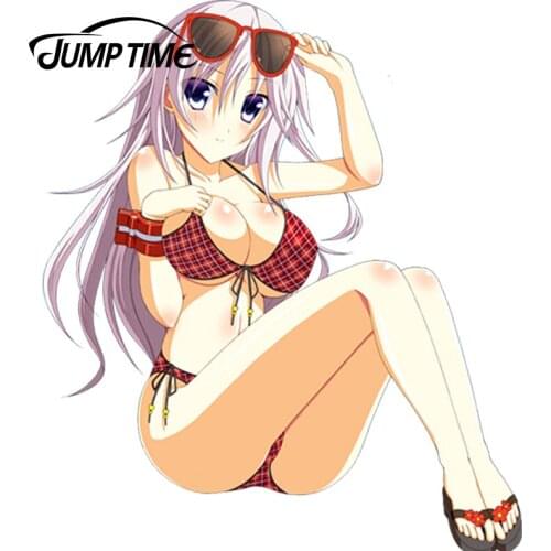JumpTime 13cm x 11.2cm Anime Sexy Hot Girl Alisa Ilinichina Amiella Beautiful Graphic Vinyl Car Window Laptop Decal