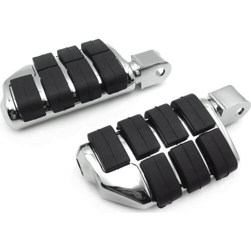 Aftermarket free shipping motorcycle partsFor Honda Fury VT1300 Shadow Aero Phantom Spirit cruiser Chrome Dually Footpegs