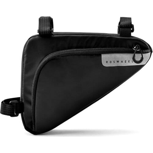 121469 Roswheel Essentials Mountain Water Resistant Bike Cycling Bicycle Front Frame Tope Tube Triangle Bag Pack Pannier Pouch