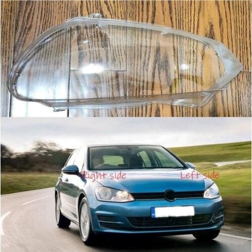 For Volkswagen VW Golf 6 GTI 2010 2011 2012 2013 Car Headlight cover Headlamp Lens Auto Shell Cover