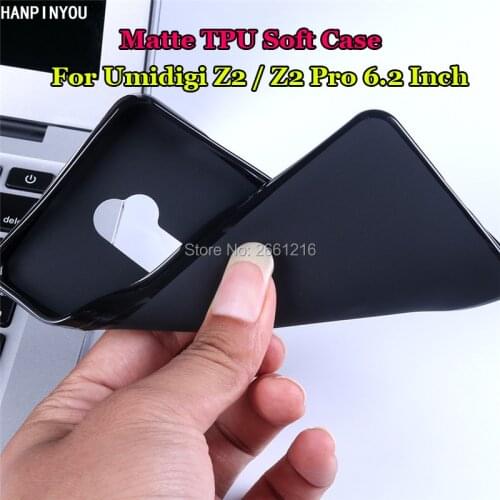 For Umidigi Z2 / Z2 Pro Z2Pro 6.2" Slim Soft TPU Rubber Case Gel Comfortable Matte Protective Shell Silicone Cover Shell