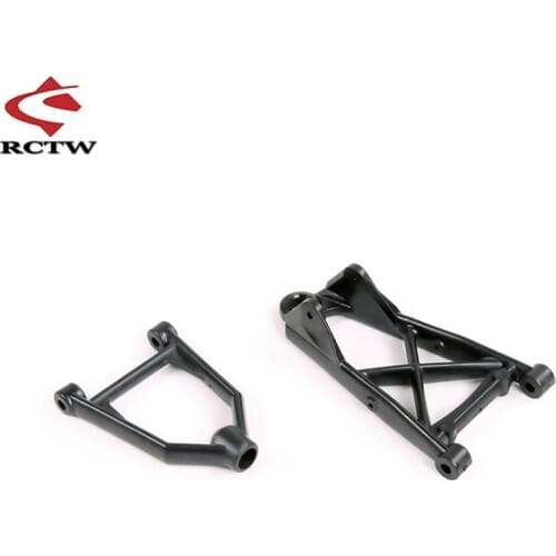 Front and Rear Suspension A Arm Set for 1/5 HPI ROFUN BAHA KM ROVAN BAJA 5B 5T 5SC Truck Spare Toys Parts