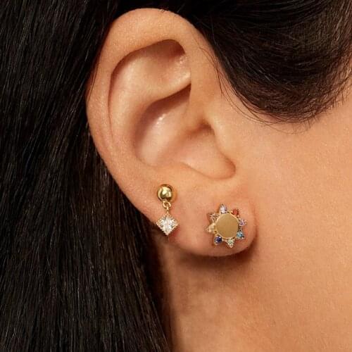 LUNA CHIAO Fashion Jewelry Unmatch Ear Stud - Earring Set for Women