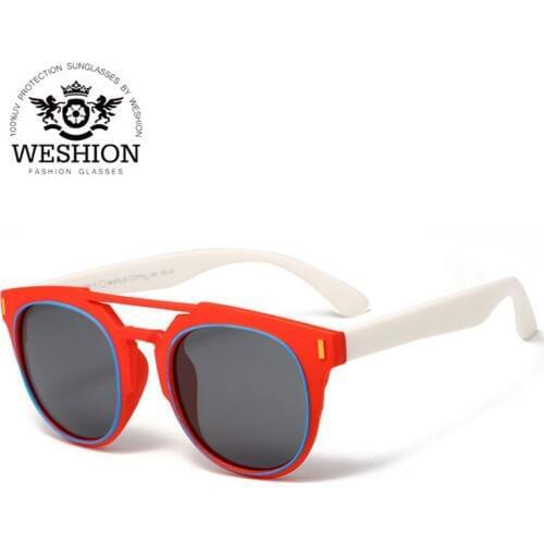 Round Kids Polarized Sunglasses Oval Children Girl Boy Sun Glasses 2018 Baby Luxury Brand Designer 2-13 years old UV400 Ninos