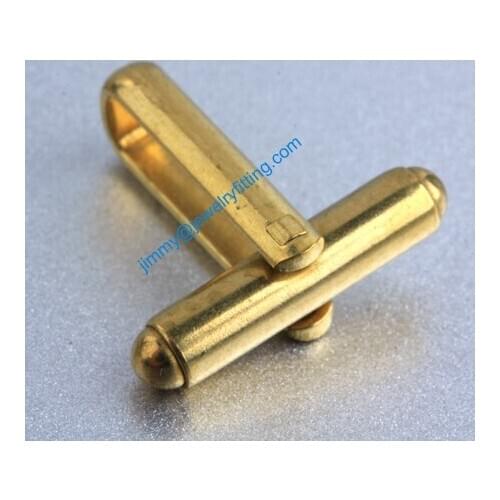 Jewelry findings accessories Brass Cufflinks