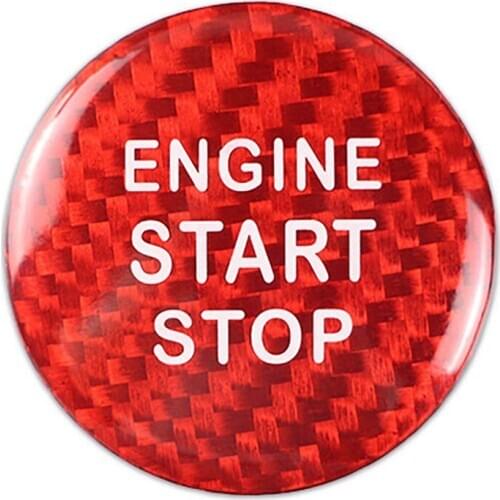 Car Start Stop Lgnition Key Sticker for Subaru BRZ Toyota 86 2013-2019
