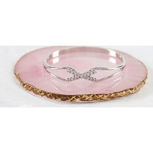 LANFLORA new fashion zircon bracelet for women birthday party parure bijoux femme mariage factory shop bracelet wholesale price